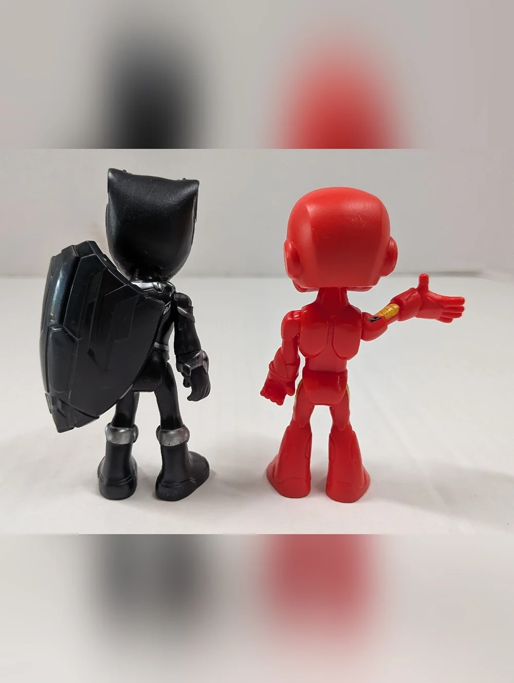 Spidey & His Amazing Friends Black Panther & Iron Man Figures